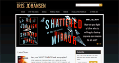 Desktop Screenshot of irisjohansen.com